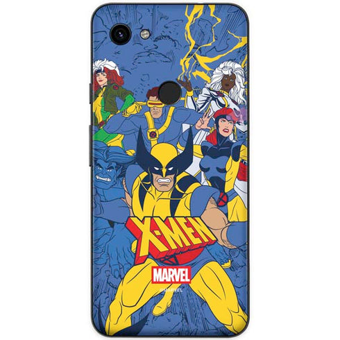 Marvel X-Men Team Google Pixel 3a XL Skin